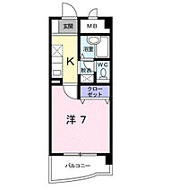 Ｃｉｔｙ　Ｌｉｆｅ　ＫＡＫＵ 414 ｜ 大分県大分市賀来北２丁目7番7号（賃貸マンション1K・4階・25.00㎡） その2