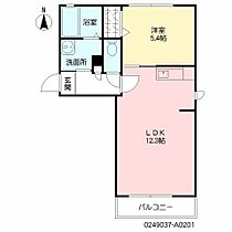 メゾンS　6 201 ｜ 大分県大分市明磧町２丁目14番14号（賃貸アパート1LDK・2階・40.42㎡） その2