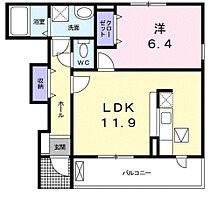 サニーガーデン大石Ｂ 102 ｜ 大分県大分市大字荏隈305番1号（賃貸アパート1LDK・1階・45.12㎡） その2