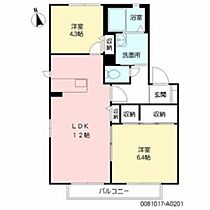 大分県大分市王ノ瀬２丁目271番（賃貸アパート2LDK・2階・53.16㎡） その2