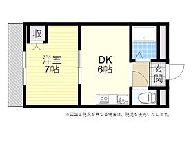 エール1 306 ｜ 大分県大分市大字城原1817番3号（賃貸アパート1DK・3階・30.00㎡） その2