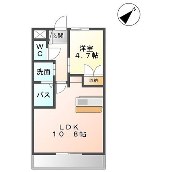 サンライズ栄光 101｜大分県大分市大字猪野(賃貸アパート1LDK・1階・38.25㎡)の写真 その2