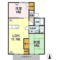 アスール三佐 102 ｜ 大分県大分市三佐４丁目1番1号（賃貸アパート1LDK・1階・53.46㎡） その2