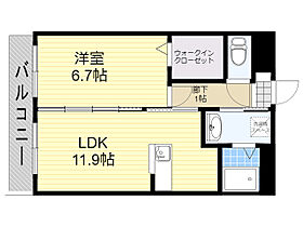 アベニュー花の木 205 ｜ 大分県大分市大字森町493番1号（賃貸マンション1LDK・2階・42.33㎡） その2