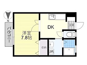 フローラ 101 ｜ 大分県大分市大字森416番4号（賃貸アパート1DK・1階・29.25㎡） その2