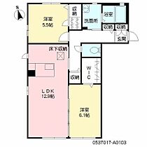 オブリガード  ｜ 大分県大分市大字常行85番1号（賃貸アパート2LDK・1階・61.00㎡） その2