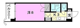 オクタワーズ松山道後 102 号室 ｜ 愛媛県松山市祝谷東町（賃貸マンション1K・1階・24.69㎡） その2