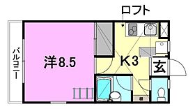 ハイツ　サブリナ 2-A 号室 ｜ 愛媛県松山市鷹子町（賃貸アパート1K・2階・30.24㎡） その2