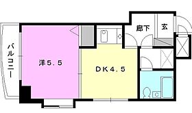 ライオンズマンション宮西壱番館 402 号室 ｜ 愛媛県松山市宮西1丁目（賃貸マンション1DK・4階・26.30㎡） その2