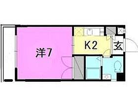 キャッスルEYA（北立花） 202 号室 ｜ 愛媛県松山市北立花町（賃貸マンション1K・2階・22.00㎡） その2