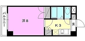 ジョイフル第5中村 315 号室 ｜ 愛媛県松山市中村3丁目（賃貸マンション1K・3階・24.79㎡） その2