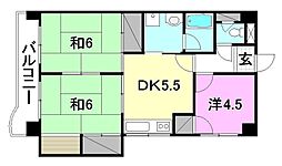 間取図画像 3DK