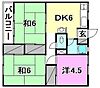 松本マンション3階3.5万円