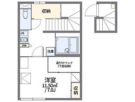 レオパレスボヌールＳ 206 号室 ｜ 愛媛県松山市北吉田町（賃貸アパート1K・2階・26.08㎡） その2