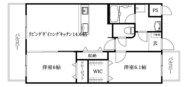 ブライムイーストキャッスル2 101 号室｜愛媛県松山市東垣生町(賃貸マンション2LDK・1階・63.00㎡)の写真 その2