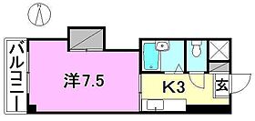 オレンジハイム三好 202 号室 ｜ 愛媛県松山市山越1丁目（賃貸マンション1K・2階・25.51㎡） その2