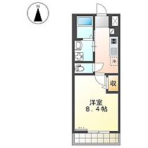 ユーロピュア 西山 205 号室 ｜ 愛媛県松山市小坂5丁目（賃貸アパート1K・2階・29.75㎡） その2