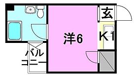 メゾンＫＩＹＡＭＡＣＨＩ 405 号室 ｜ 愛媛県松山市木屋町1丁目（賃貸マンション1K・4階・18.78㎡） その2