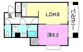 サンシャイン姫原 401 号室 ｜ 愛媛県松山市姫原2丁目（賃貸マンション1LDK・4階・37.00㎡） その2