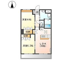 パストラルＫ 103 号室 ｜ 愛媛県伊予市下吾川（賃貸アパート2LDK・1階・51.66㎡） その2