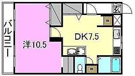 第二あかしマンション 104 号室 ｜ 愛媛県松山市北条（賃貸マンション1DK・1階・43.45㎡） その2