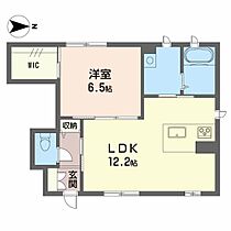 カルフール空港通 101 号室 ｜ 愛媛県松山市空港通3丁目（賃貸アパート1LDK・1階・44.64㎡） その2