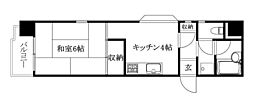 ダイアパレス松山ポートアネックス 1Kの間取図画像
