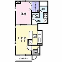 クレールM・K 101 号室 ｜ 愛媛県松山市河野中須賀（賃貸アパート1LDK・1階・40.72㎡） その2