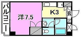 ラ・シャンブル 502 号室 ｜ 愛媛県松山市三番町7丁目（賃貸マンション1K・5階・27.72㎡） その2