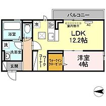 フェリエ5 103 号室 ｜ 愛媛県松山市和泉南4丁目（賃貸アパート1LDK・1階・41.86㎡） その2