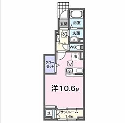 間取図画像 ワンルーム