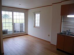 クレメント余戸D棟 202 号室 2階2LDKのリビング/ダイニング