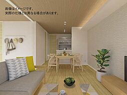 シャーメゾン椿 102 号室 1階1LDKのリビング/ダイニング