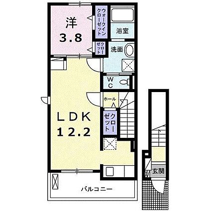 ココ・クレール_間取り_0