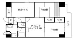 グランドメゾン 3DKの間取図画像