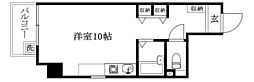 グレース.K ワンルームの間取図画像