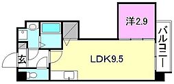 GRACETroisi'eme 1LDKの間取図画像
