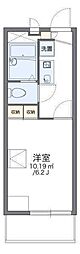 レオパレスアークK・T 1Kの間取図画像
