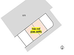 京泊2丁目上物付き土地