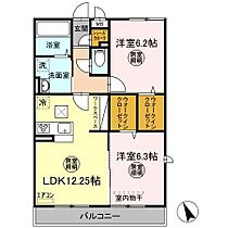 飯沼NTステージ 101 ｜ 千葉県市原市飯沼（賃貸アパート2LDK・1階・58.62㎡） その2