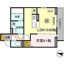 エスカレーズ 203 ｜ 千葉県千葉市中央区登戸３丁目（賃貸アパート1LDK・2階・36.42㎡） その2