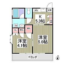 埼玉県入間郡越生町大字上野（賃貸アパート2K・2階・30.80㎡） その2