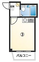 アイゼル石巻I 323 ｜ 宮城県石巻市水押2丁目11-37（賃貸アパート1R・3階・17.07㎡） その2