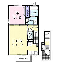 コミュニティ新館　II 201 ｜ 宮城県石巻市新館1丁目1番5号（賃貸アパート1LDK・2階・43.32㎡） その2