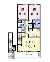 プラージュI 202 ｜ 宮城県石巻市湊町4丁目2番44号（賃貸アパート2LDK・2階・64.93㎡） その2