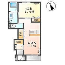 アヴニール  ｜ 宮城県登米市迫町森字平柳（賃貸アパート1LDK・1階・44.10㎡） その1