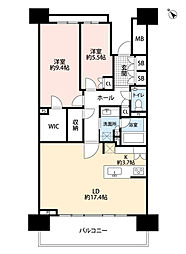 間取図画像 2SLDK