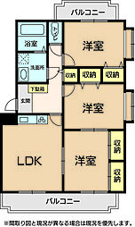 ユーミーアットホーム 3LDKの間取図画像