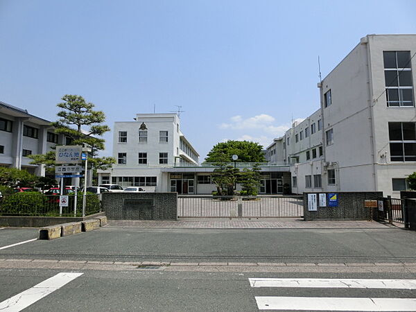 画像22:浜松市立江西中学校（1361m）