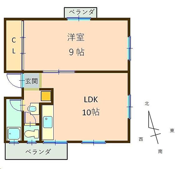 Kマンション 402｜静岡県浜松市中央区和地山２丁目(賃貸マンション1LDK・4階・40.00㎡)の写真 その2